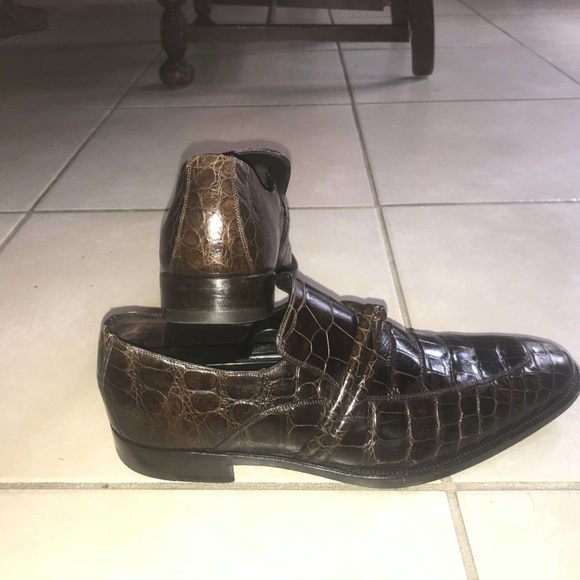 Gucci Crocodile Loafers